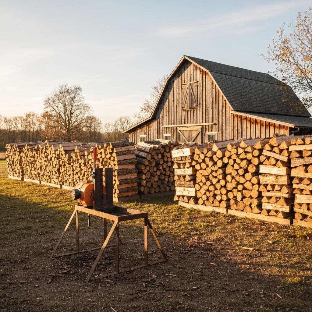 Firewood yard